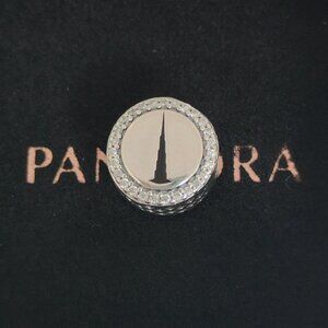 Pandora Burj Khalifa Dubai Bead Charm Bracelet Pendant S925 Silver with box